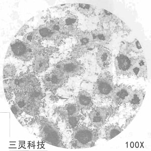 可鍛鑄鐵素體可鍛鑄鐵金相圖譜鐵金屬材料金相圖譜